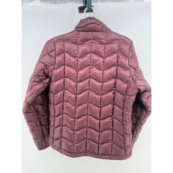 Marmot Down‎ Puffer Jacket Women's Medium Lightweight Quilted Full Zip Burgundy - Picture 3 of 10